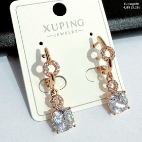 Сережки Xuping18К 20422 (3.2см)